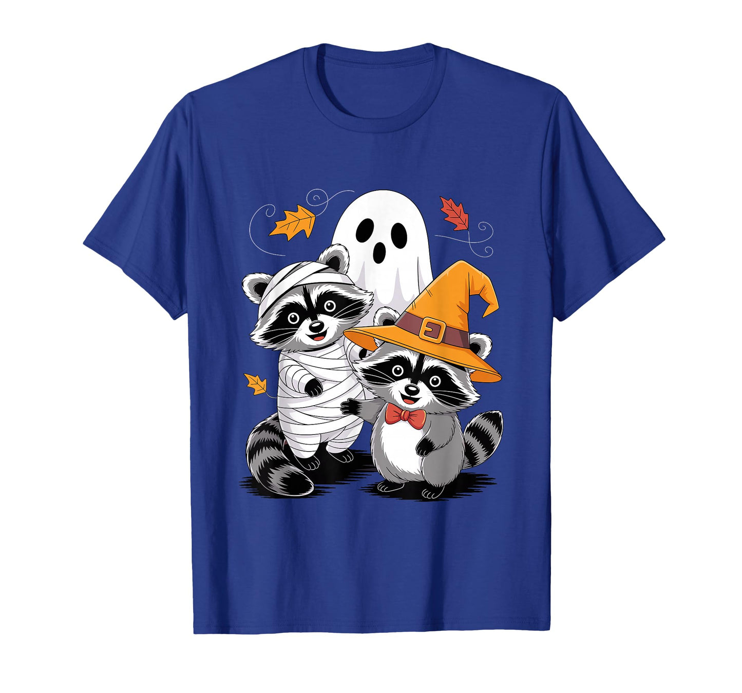 Halloween Raccoons in Costumes Fun T-Shirt