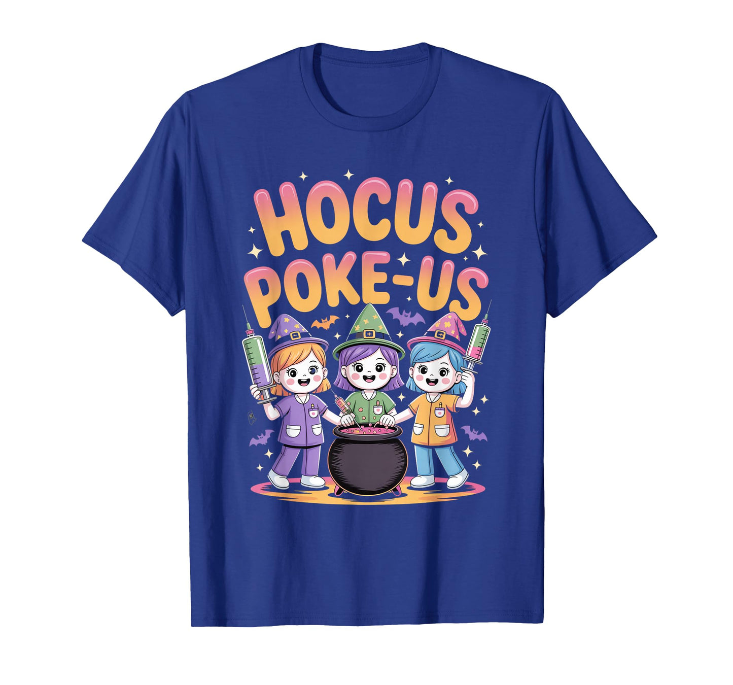 Hocus Poke-Us Nurse Witch Halloween Costume Humor T-Shirt