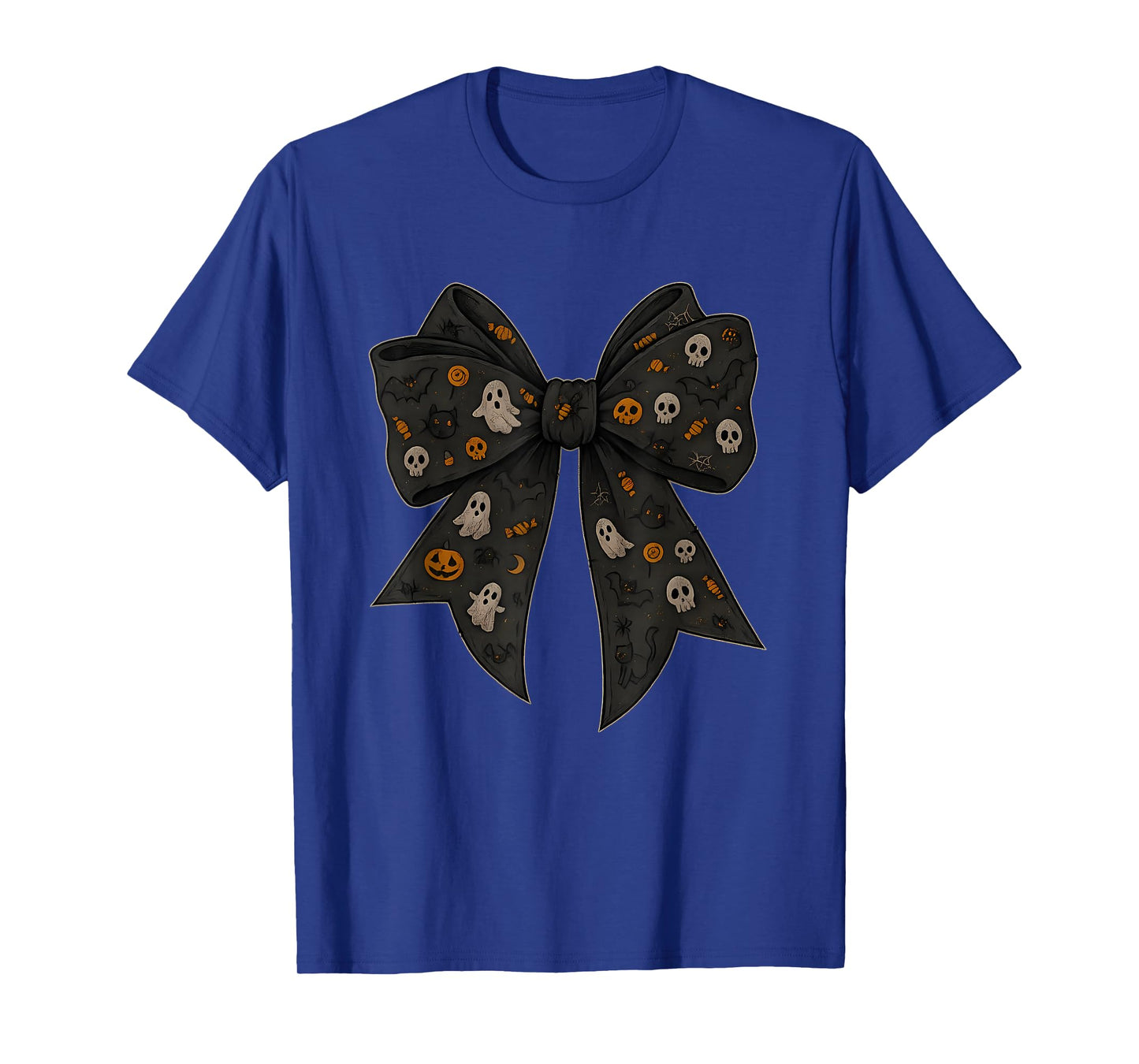 Halloween Ghost Coquette Bow, Spooky Season Witch Aesthetic T-Shirt