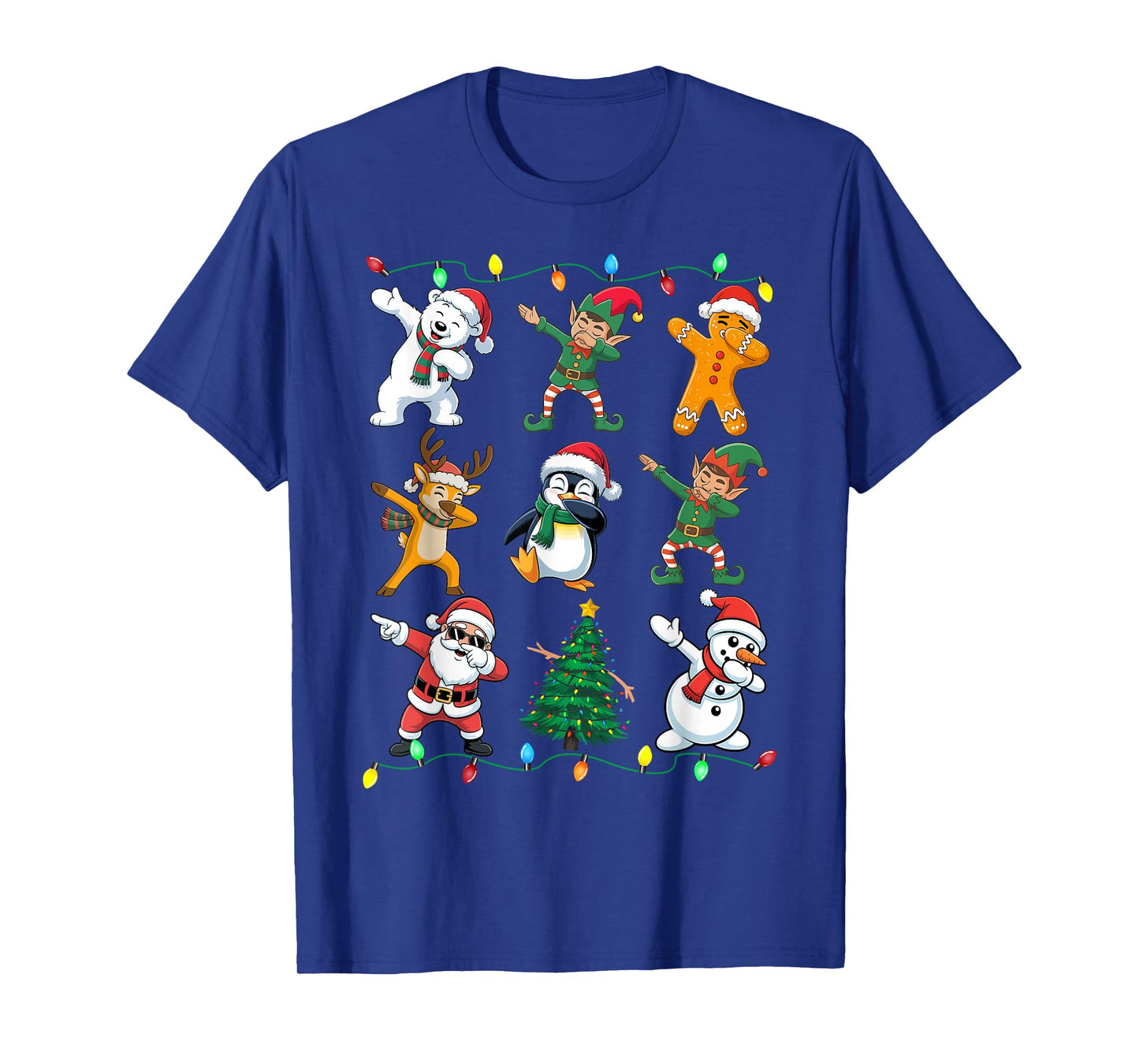 Christmas Squad Dabbing Xmas Friends Boys Girls Men Xmas Dab T-Shirt