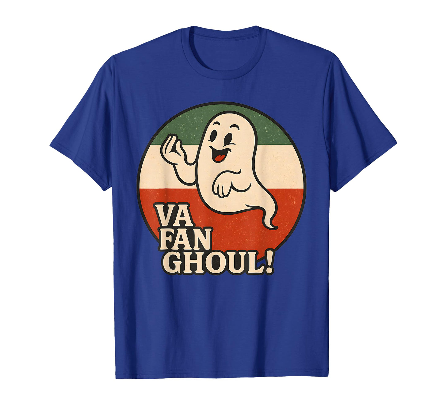 Va Fan Ghoul Ghost Italian Halloween Funny Costume Men Women T-Shirt