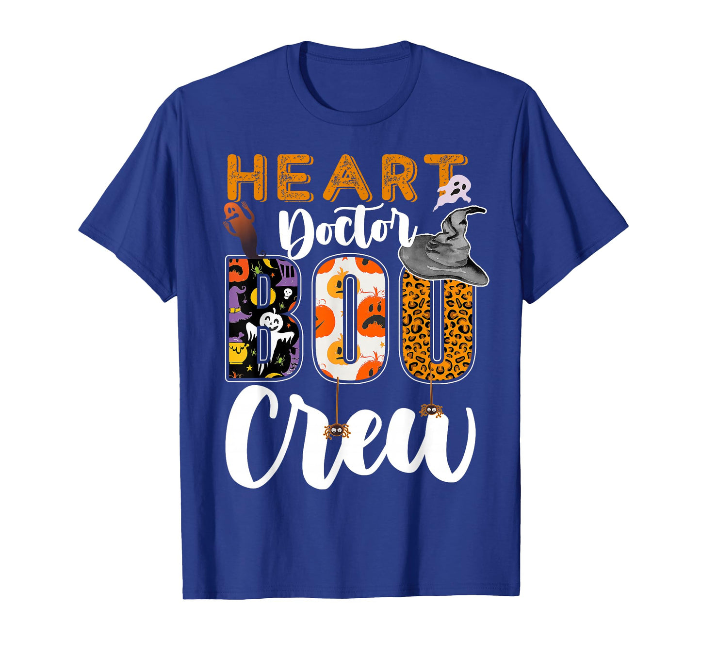 Heart Doctor Boo Crew Halloween Match Cardiologist T-Shirt