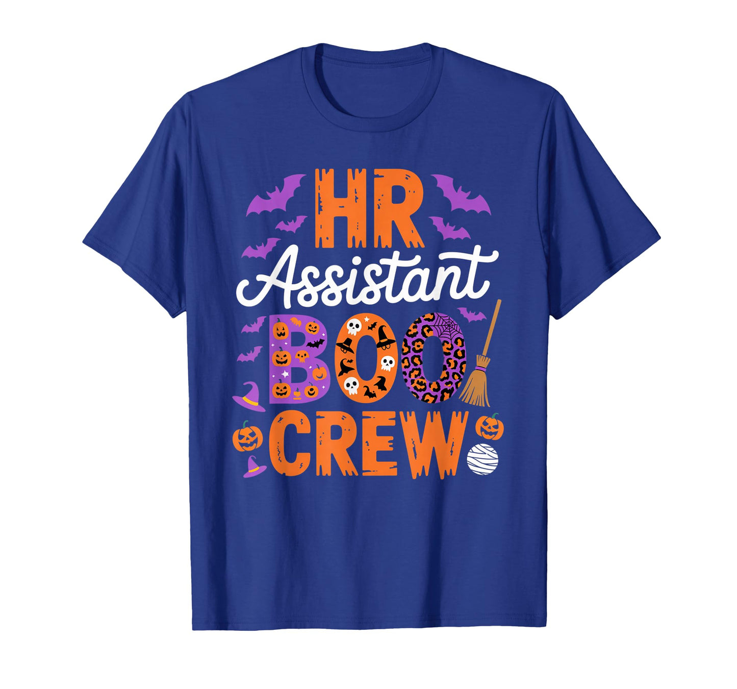 HR Assistant Boo Crew Halloween Matching Spooky Outfit T-Shirt