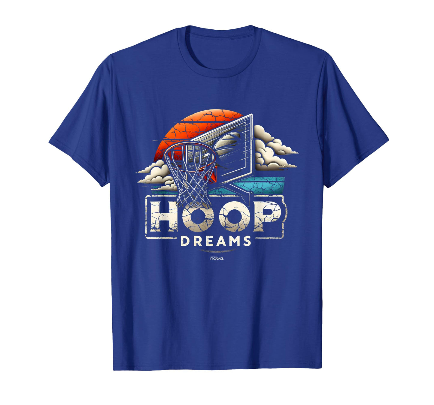 A DREAM OF BASKETBALL ON THE SUNDOWN HOOP T-Shirt