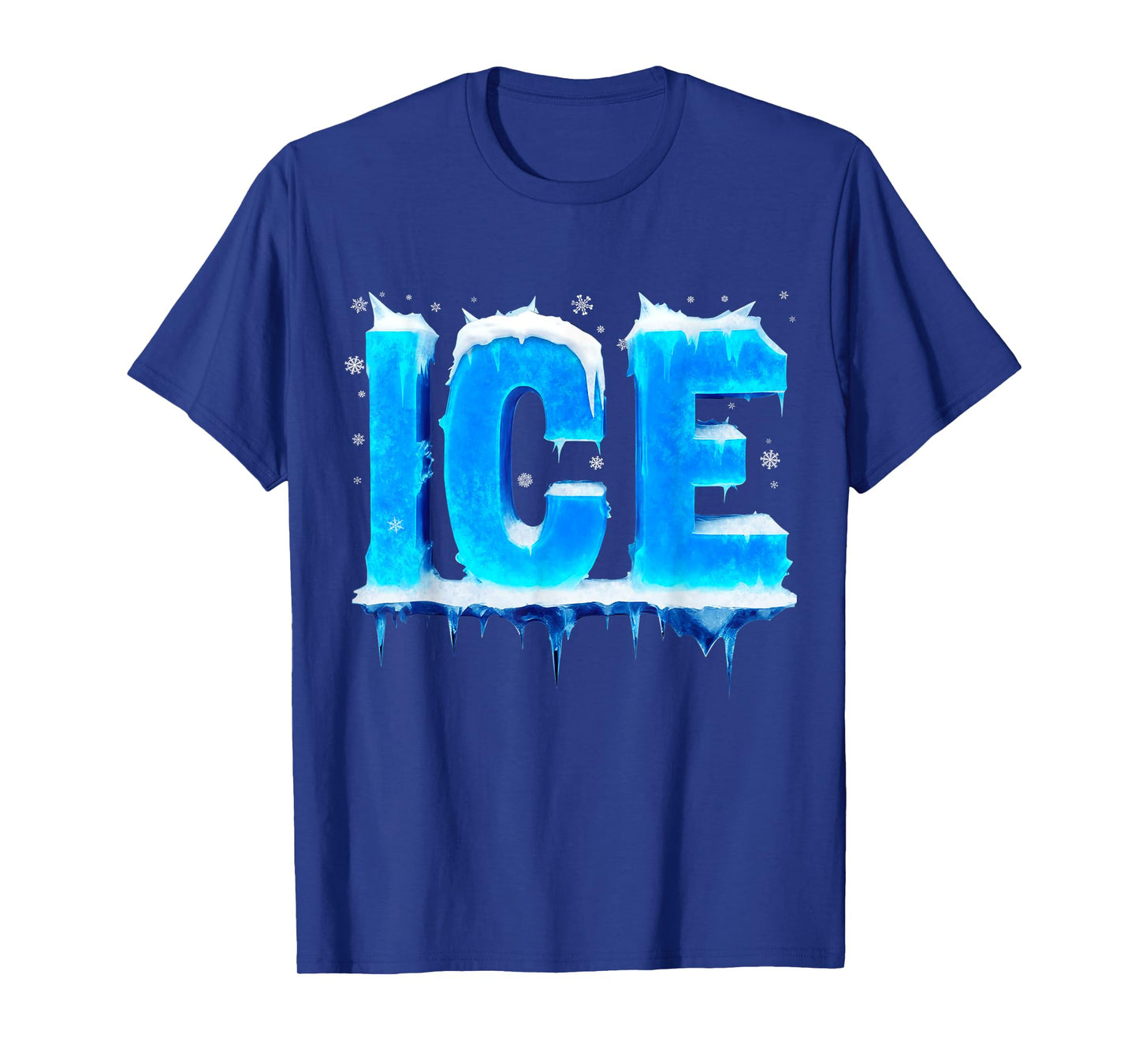 Ice Shirt Adult Kids Men Women Fire And Ice Costume T-Shirt