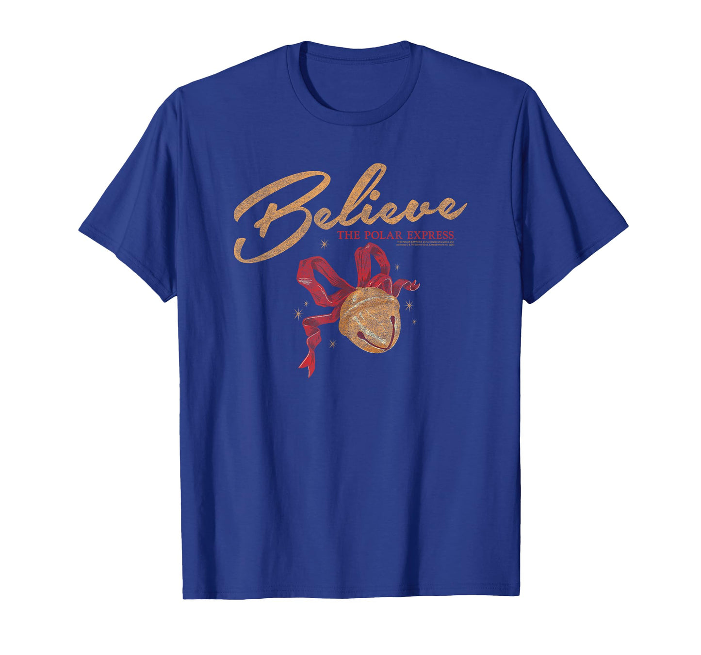 Polar Express Believe Bell Christmas Holiday T-Shirt
