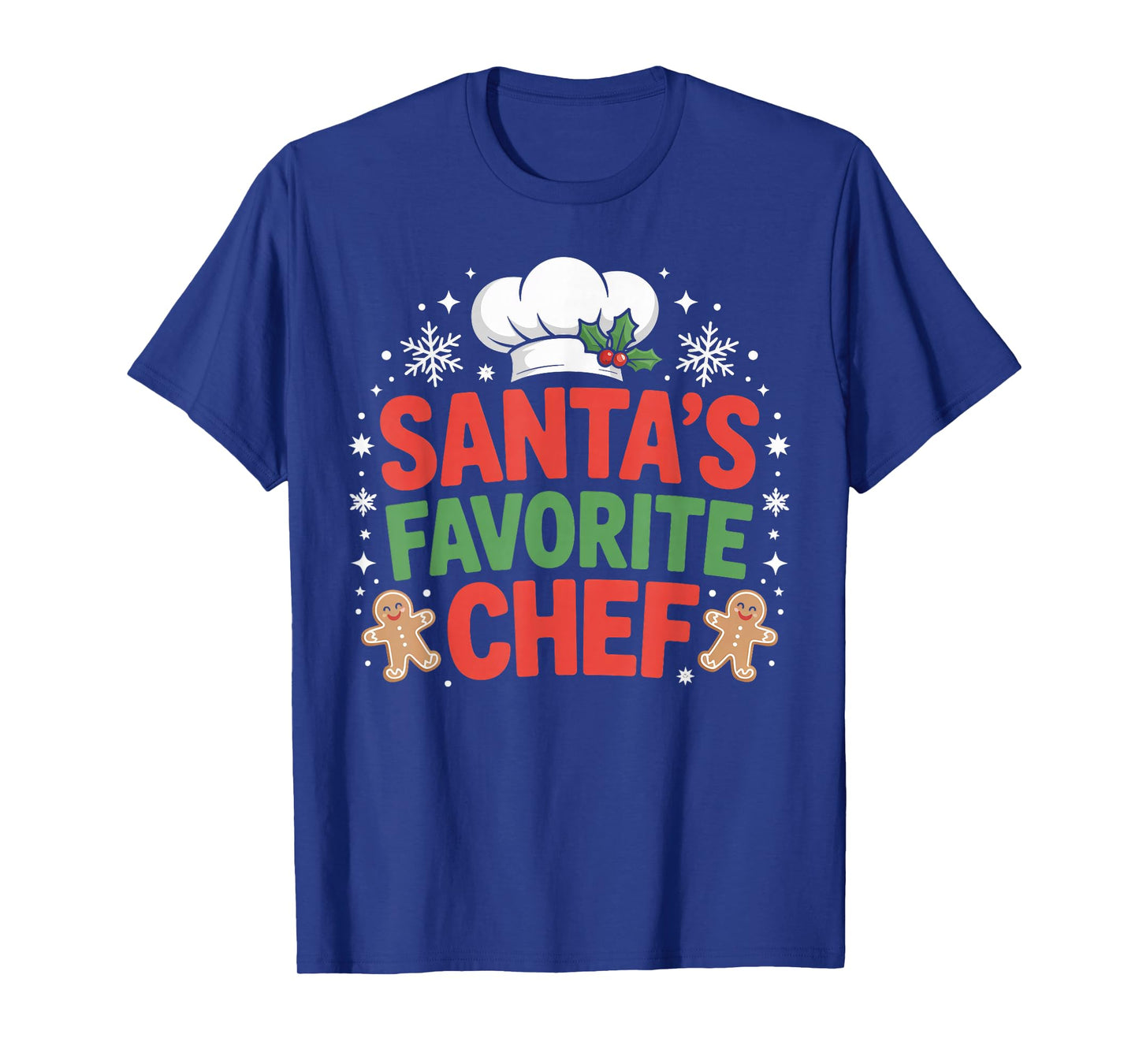 Santa’s Favorite Chef Christmas Kitchen T-Shirt
