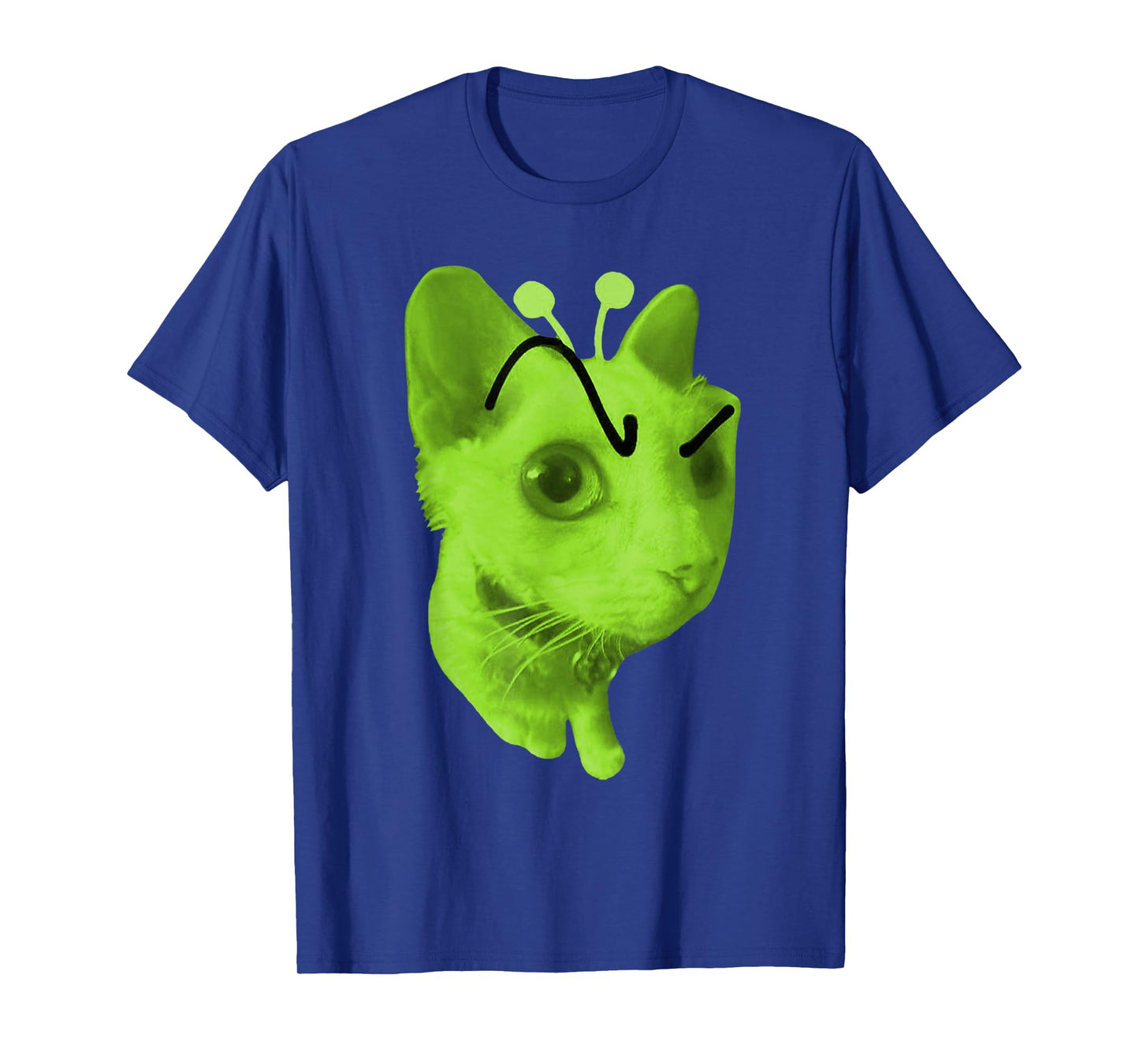 Gnarp Cat Silly Alien Cat Meme Brainrot Meme Funny Silly Cat T-Shirt