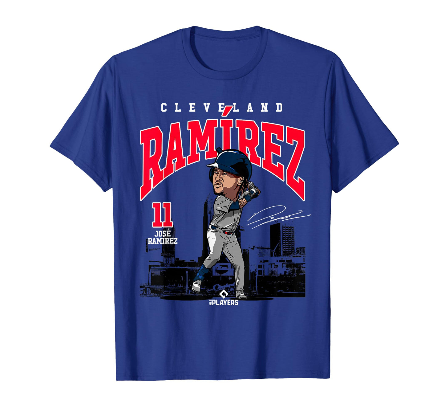 José Ramírez | Cleveland Baseball MLB Players | MLBJRAM4030 T-Shirt