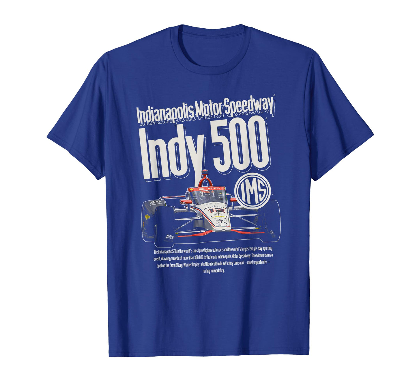Indy 500 Indianapolis Motor Speedway Most Prestigious Race T-Shirt
