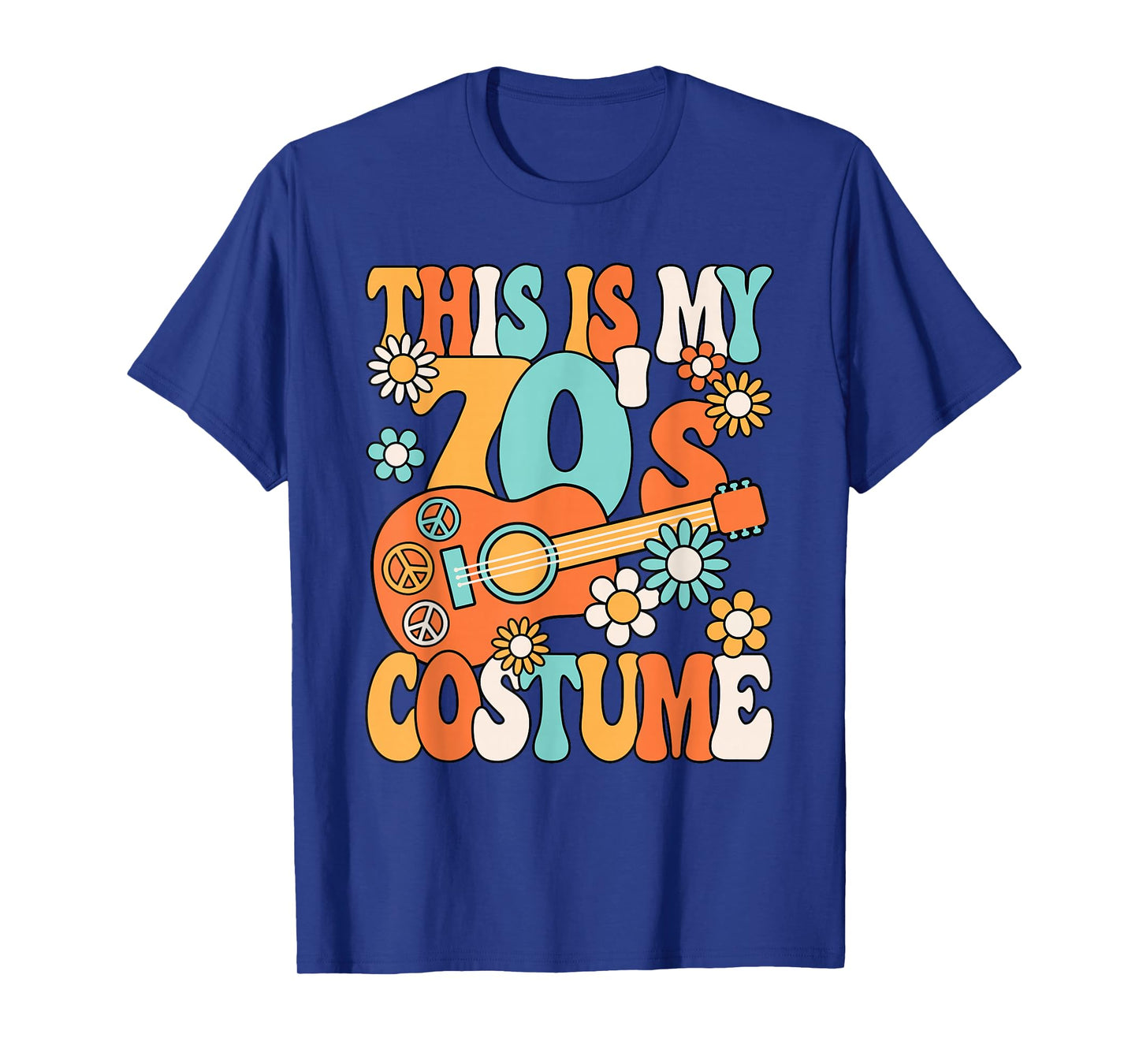 This Is My 70's Costume Women 1970s Party 70s Outfit Retro T-Shirt