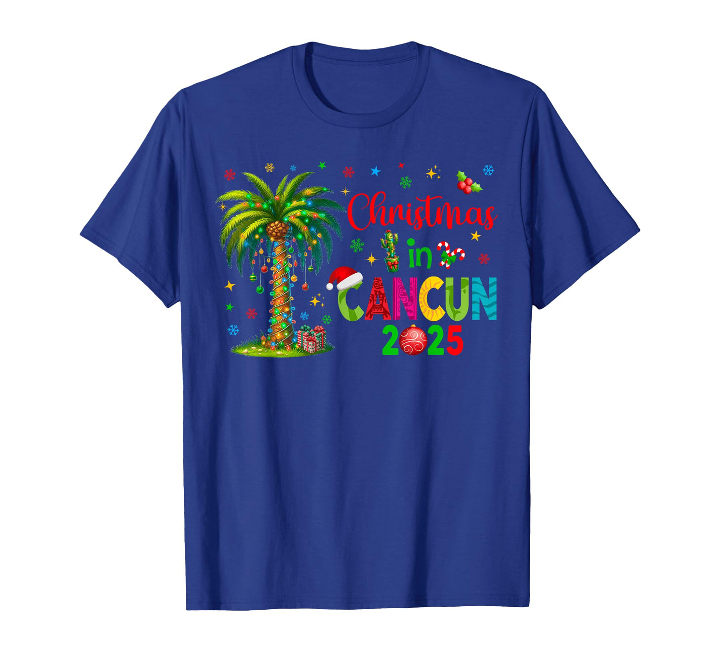 Mexico Cancun Cabo Christmas Trip Outfit T-Shirt
