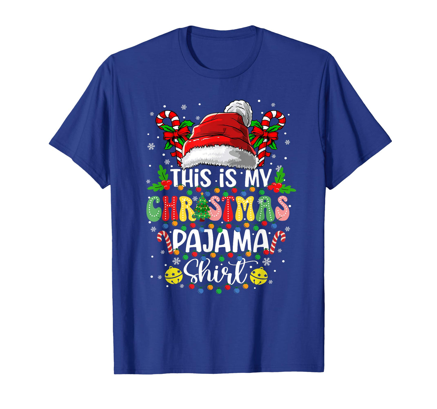 This is My Christmas Pajama Shirt Family Xmas Pajama Xmas PJ T-Shirt