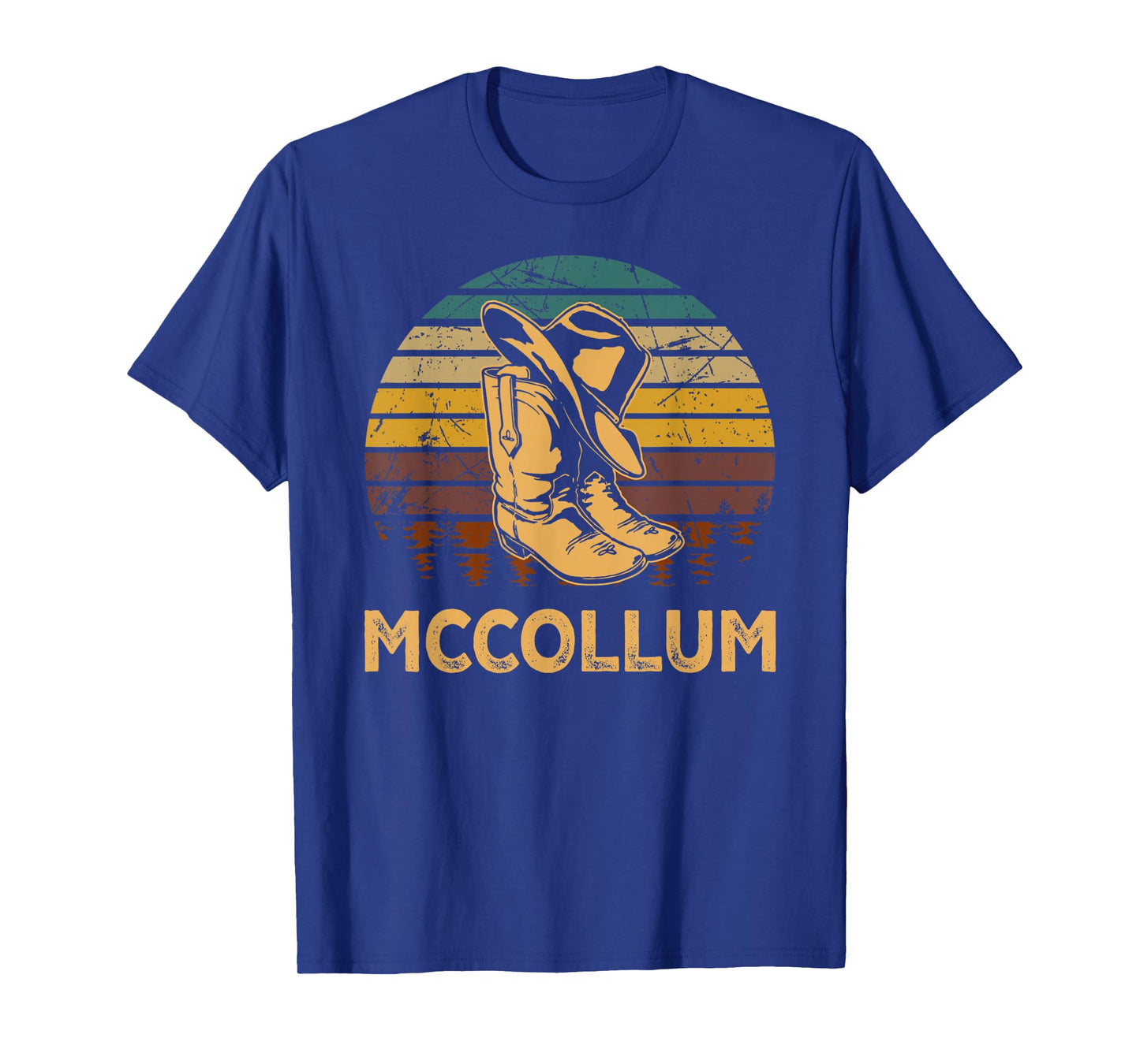 Vintage McCollum Personalized McCollum Birthday Family Pride T-Shirt