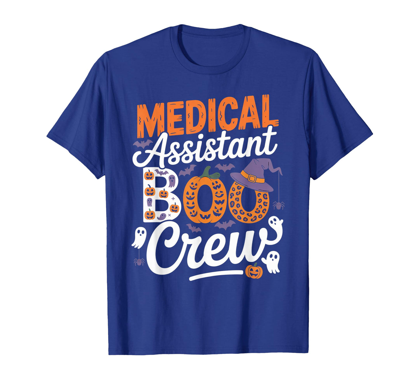 Medical Assistant Boo Crew Halloween Matching Spooky Outfit T-Shirt