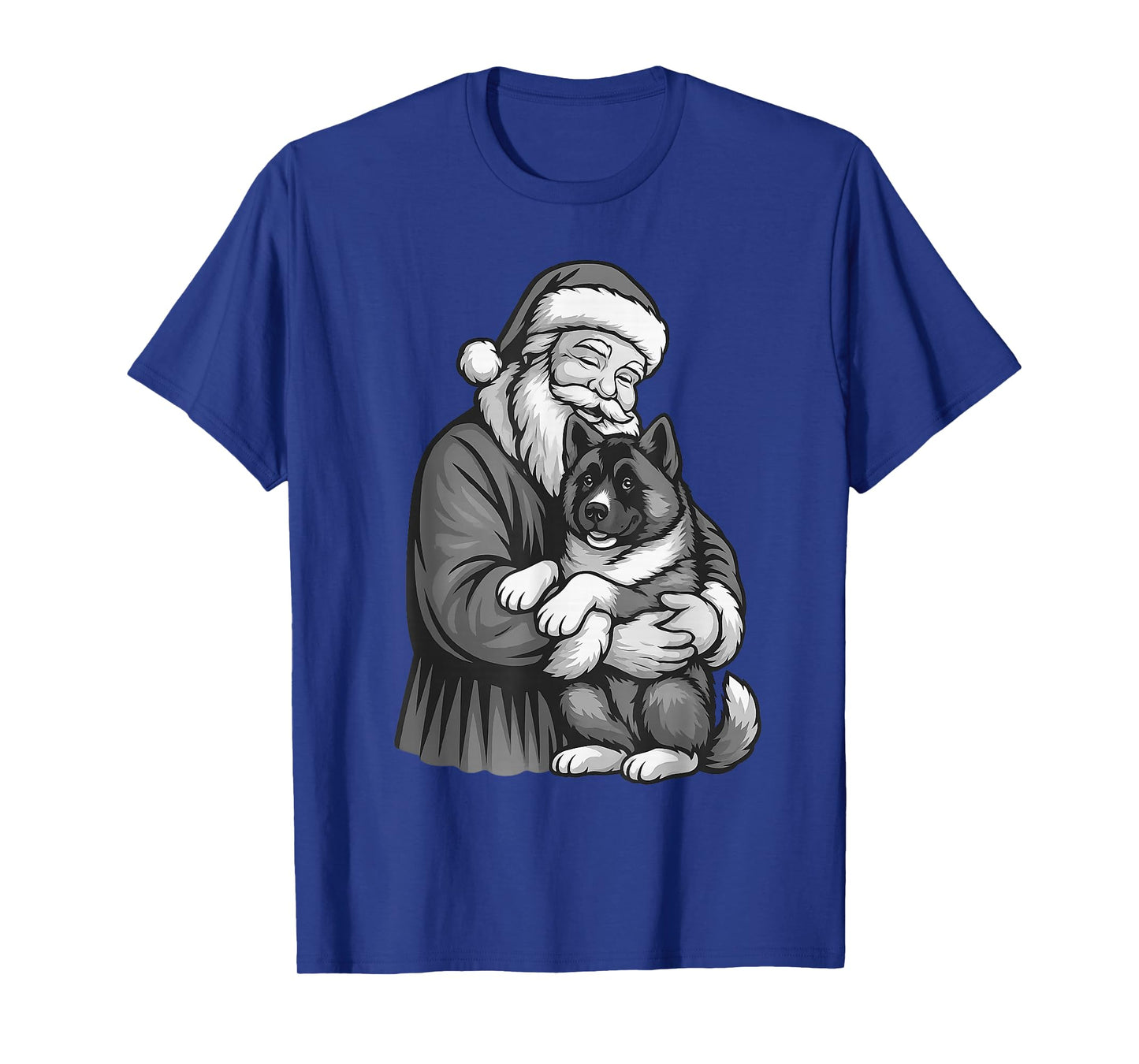 American Akita Santa Claus Christmas Dog Lover T-Shirt