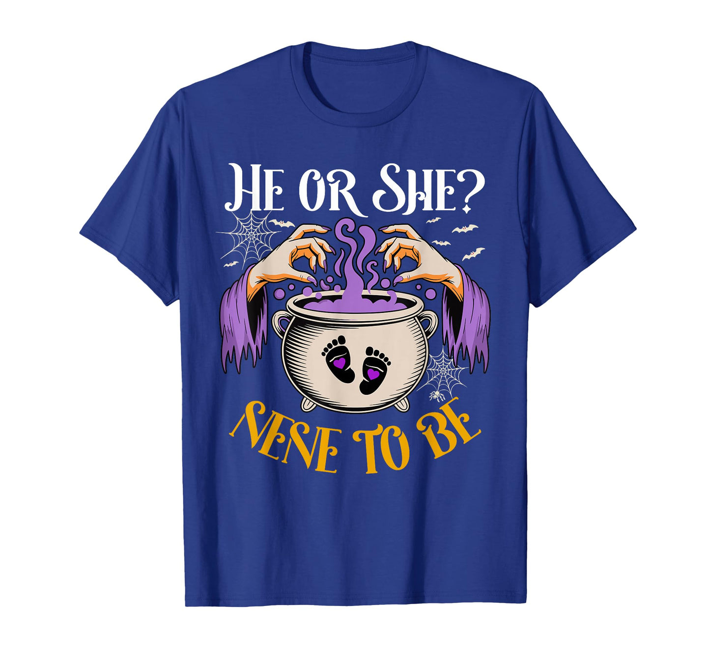 He Or She Nene to Be Baby Reveal Halloween Costume T-Shirt