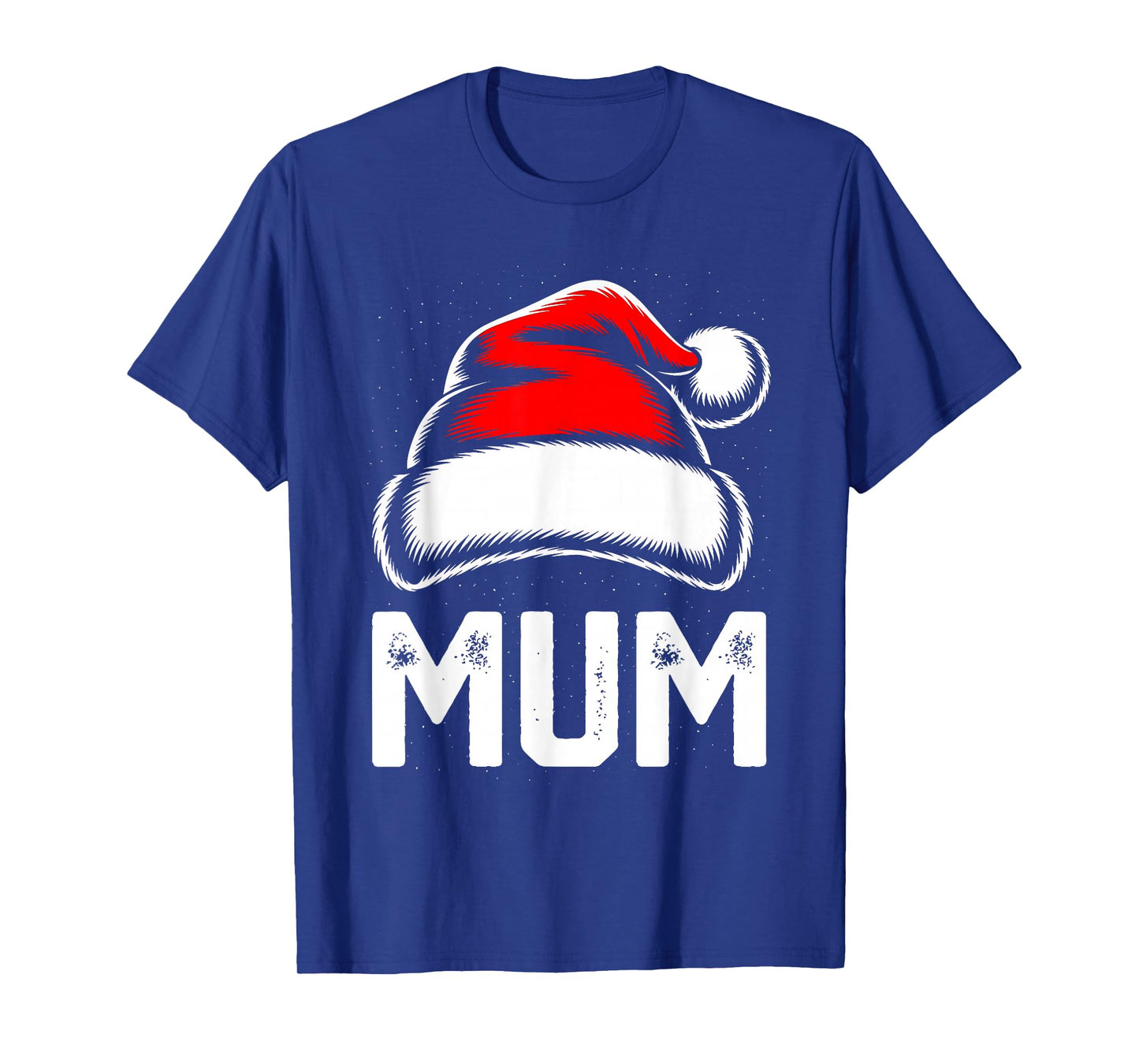 Mum Santa Christmas Family Matching Pajamas Xmas Squad T-Shirt