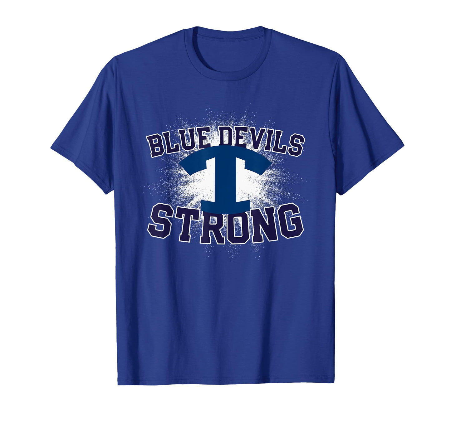 Tift County Blue Devils Logo Strong Flag HS T-Shirt