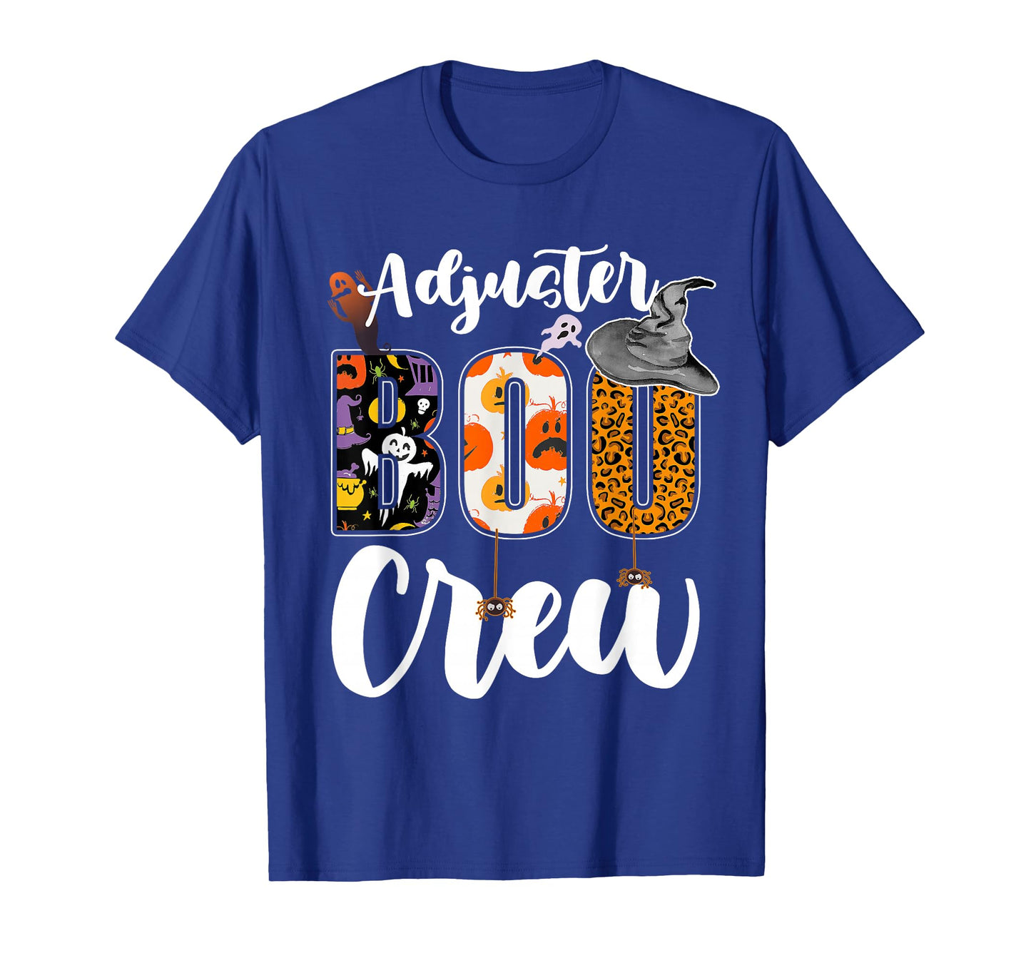 Adjuster Boo Crew Halloween Match Insurance Examiner T-Shirt