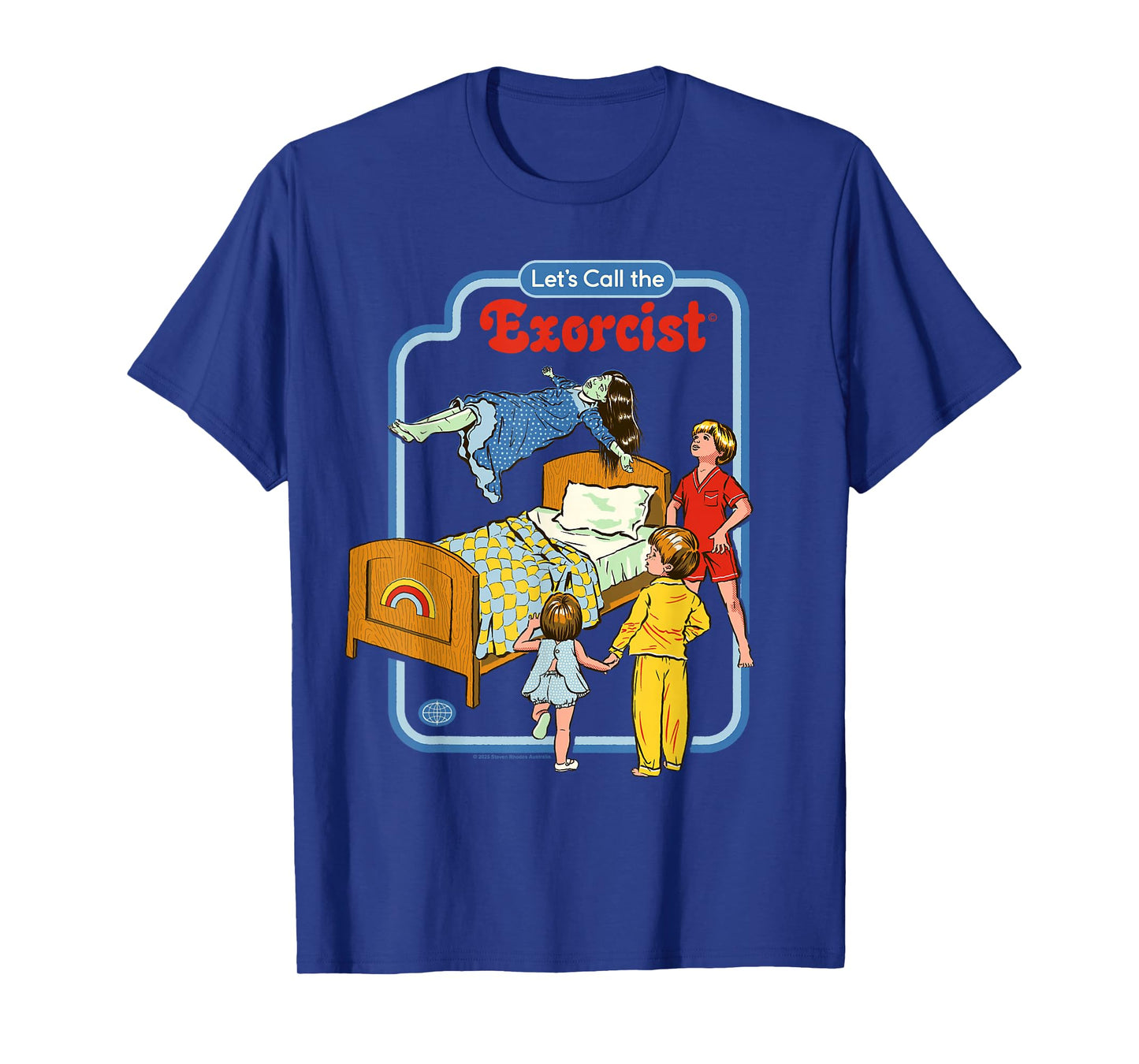 Let's Call the Exorcist Retro Vintage Funny Adult Humor T-Shirt