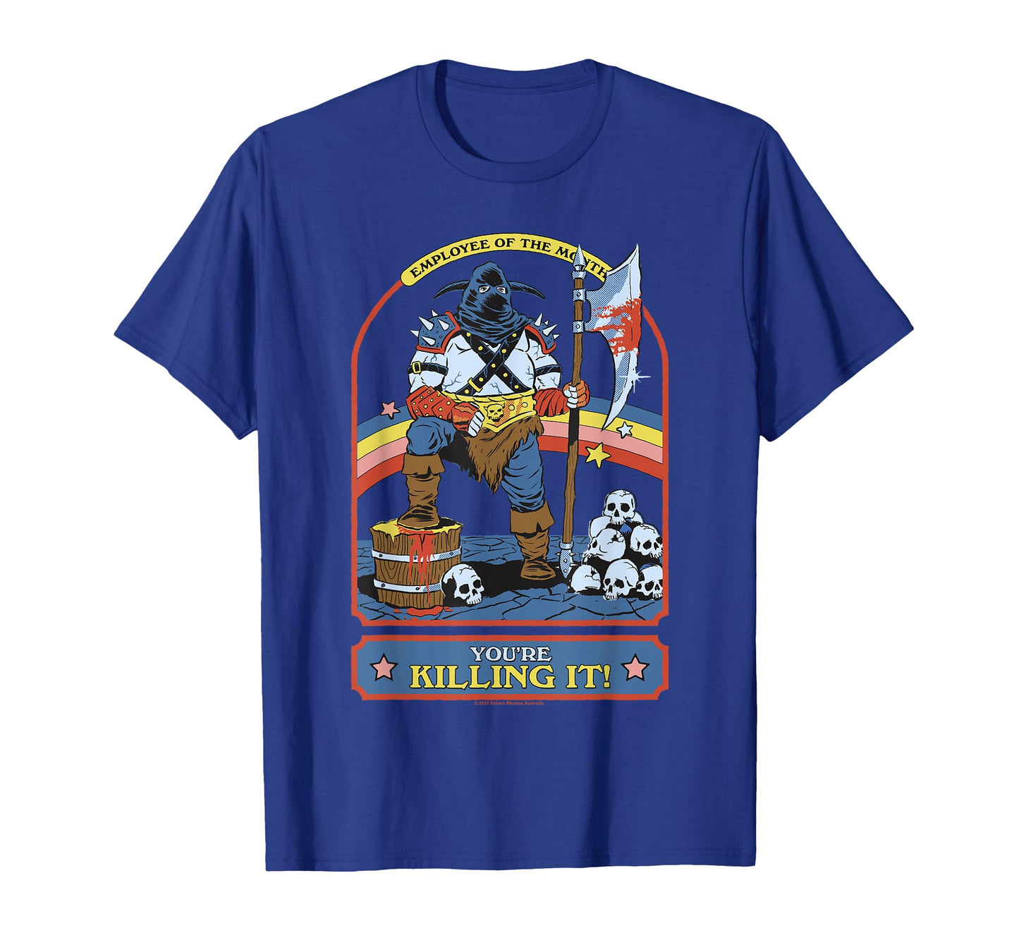 Employee of the Month Sarcastic Vintage Funny Adult Humor T-Shirt