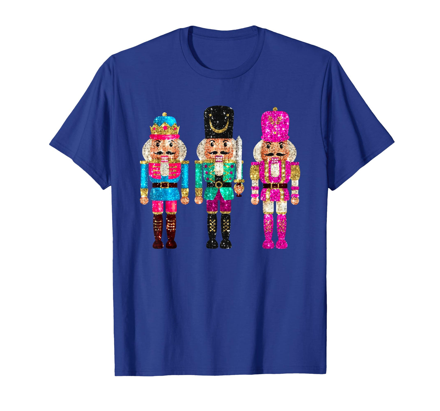 Nutcrackers Merry Christmas Funny Xmas Men Women T-Shirt