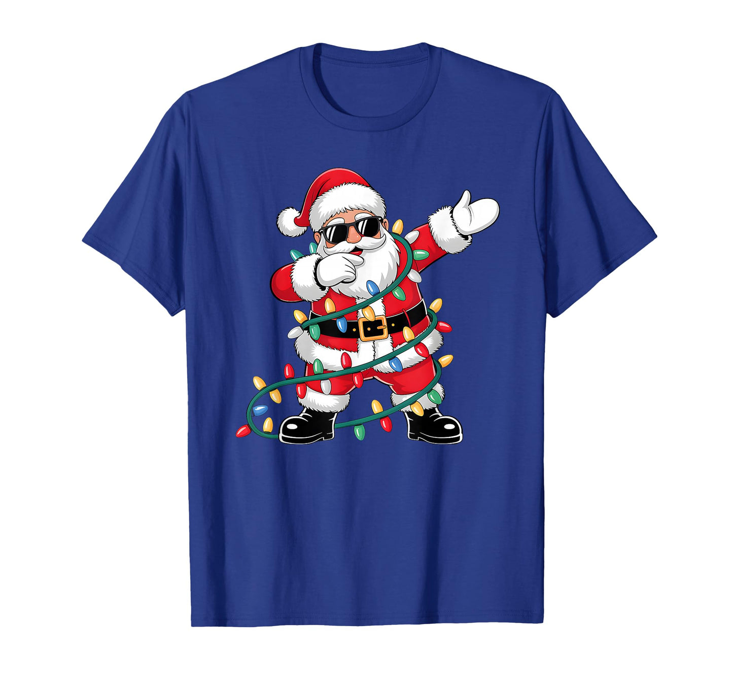 Christmas Boys Girls Dabbing Santa Claus Funny Xmas Dab T-Shirt