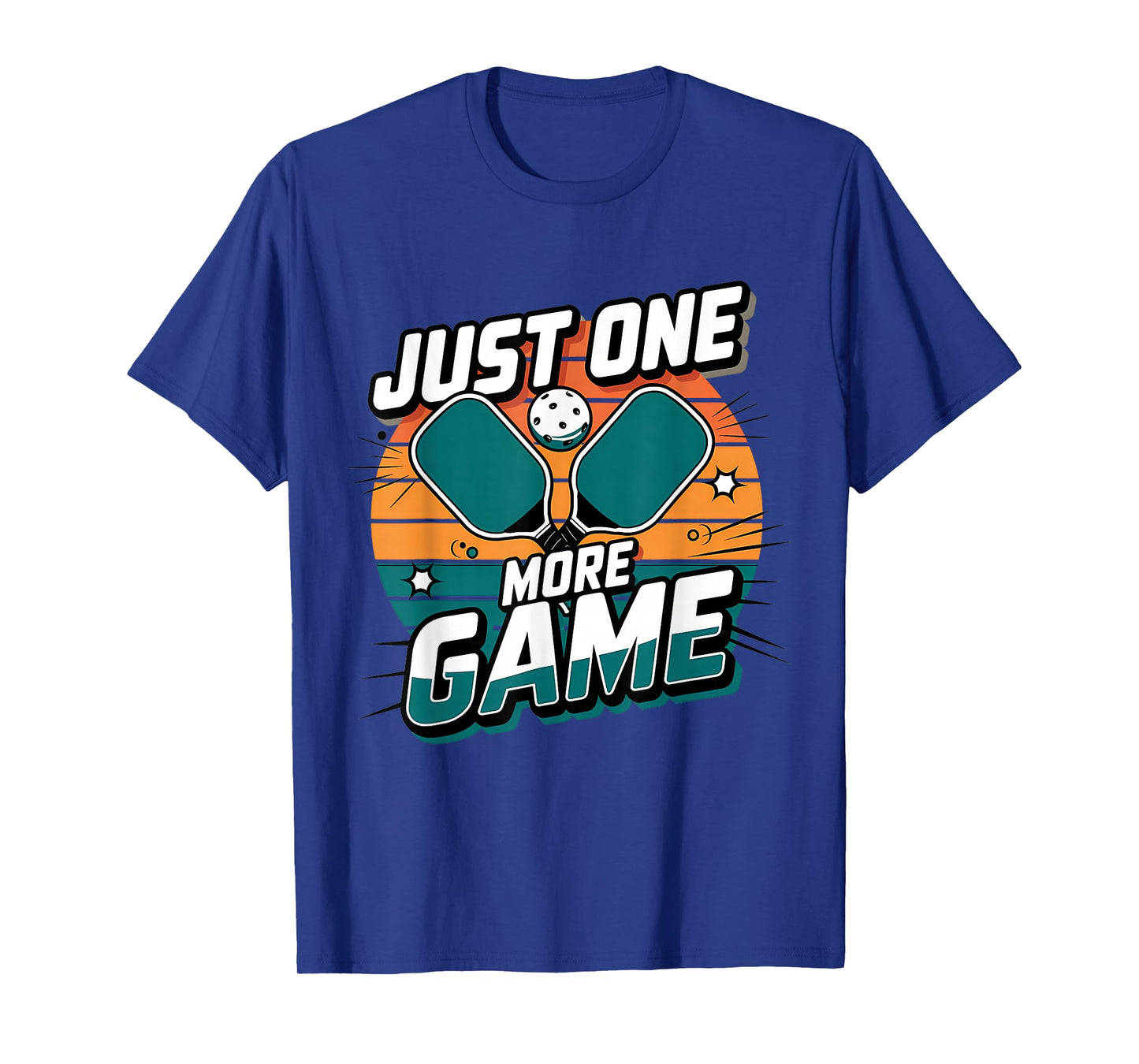 Pickleball Shirt Just One More Game Pickleball T-Shirt