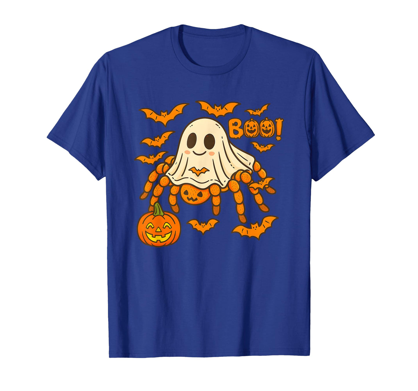 Boo Halloween Tarantula Cosplay Ghost Costume Animal Lover T-Shirt