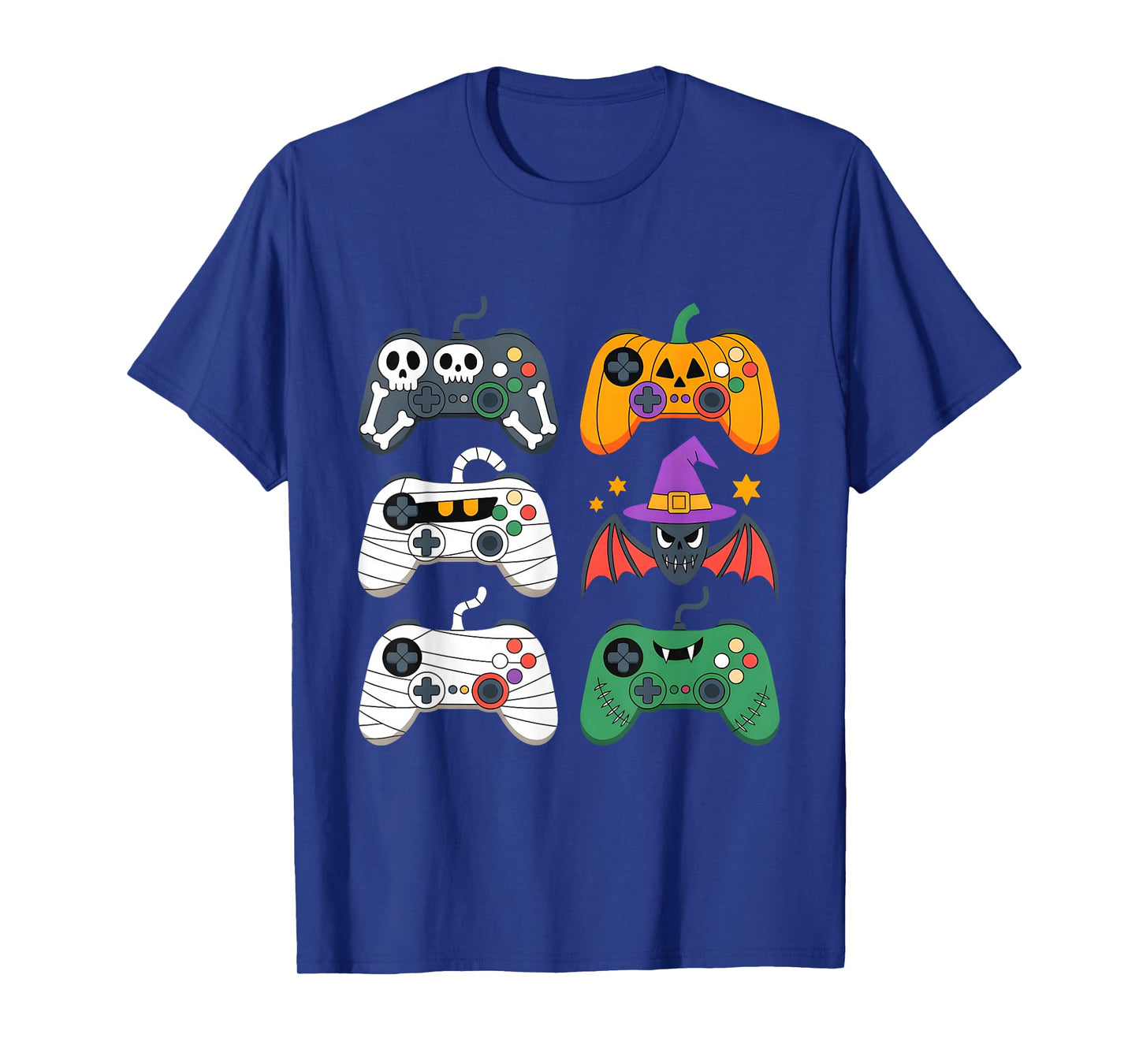 Halloween Gamer Skeleton Zombie Controller Tee T-Shirt