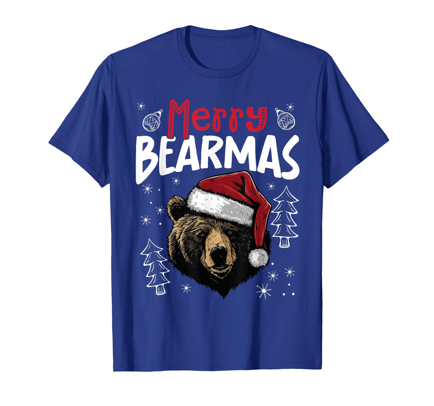 Merry Bearmas Funny Christmas Bear T-Shirt