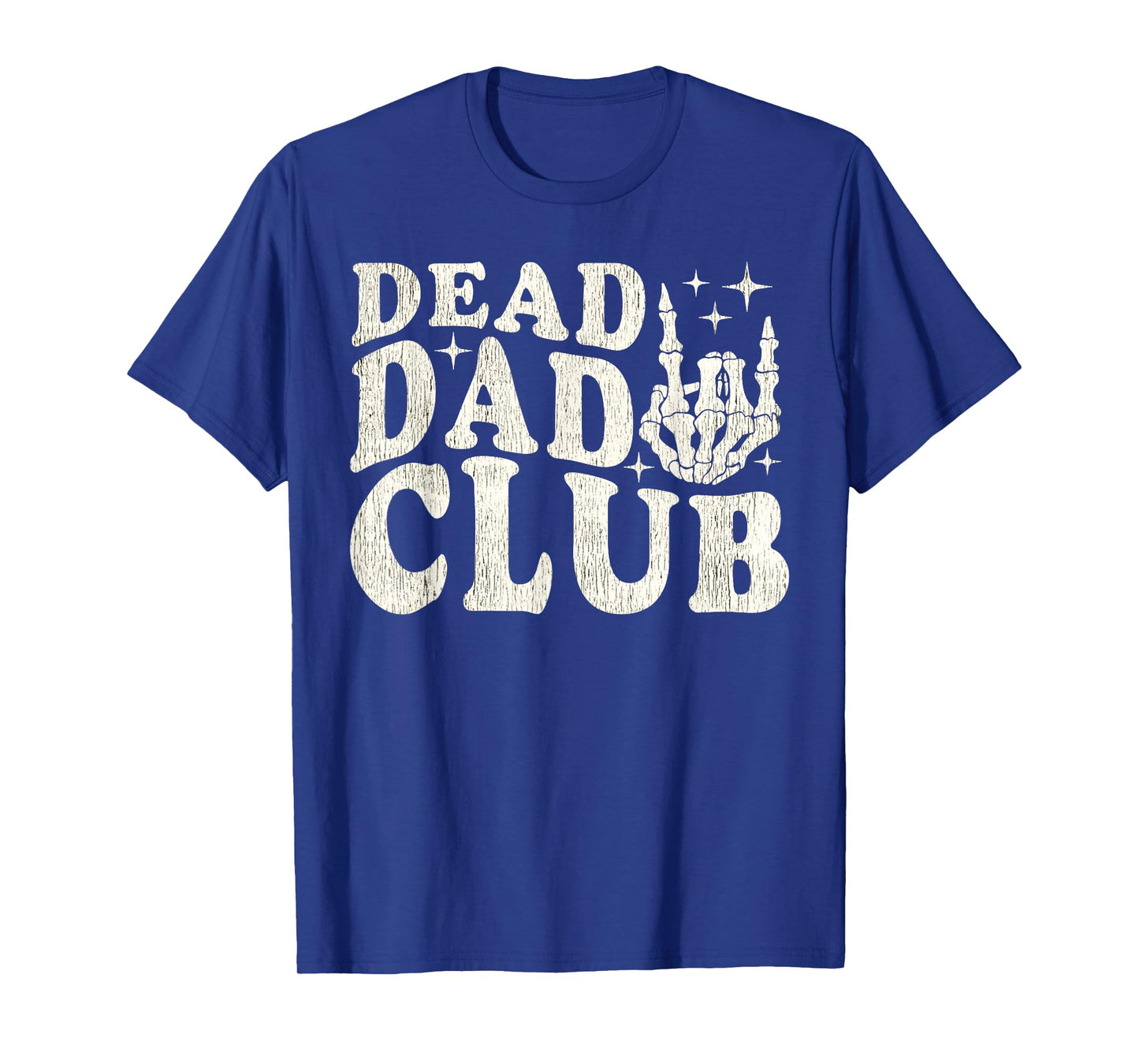 Vintage Dead Dad Club Fathers Day Funny For Men Women T-Shirt