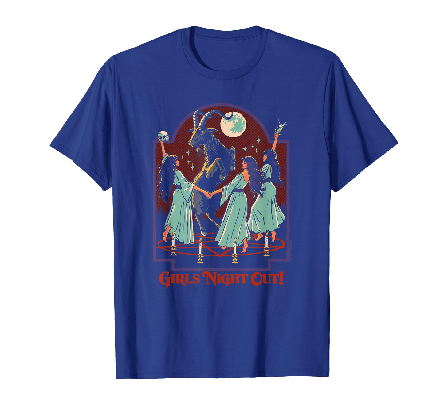 Steven Rhodes Girls Night Out Ritual Sacrifice Dark Humor T-Shirt