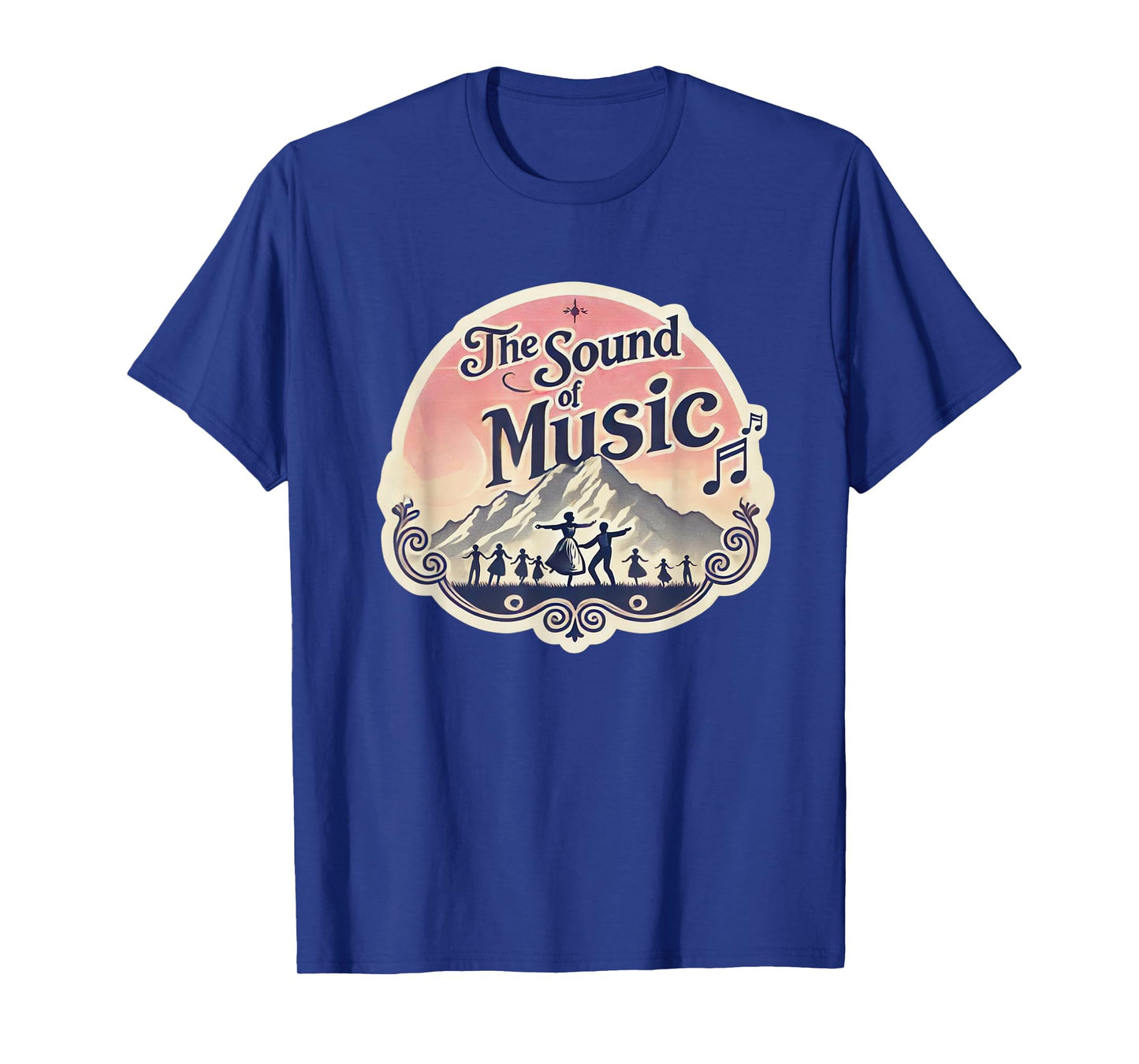 Sunset over the Alps Sound Of Music Family Musical T-Shirt