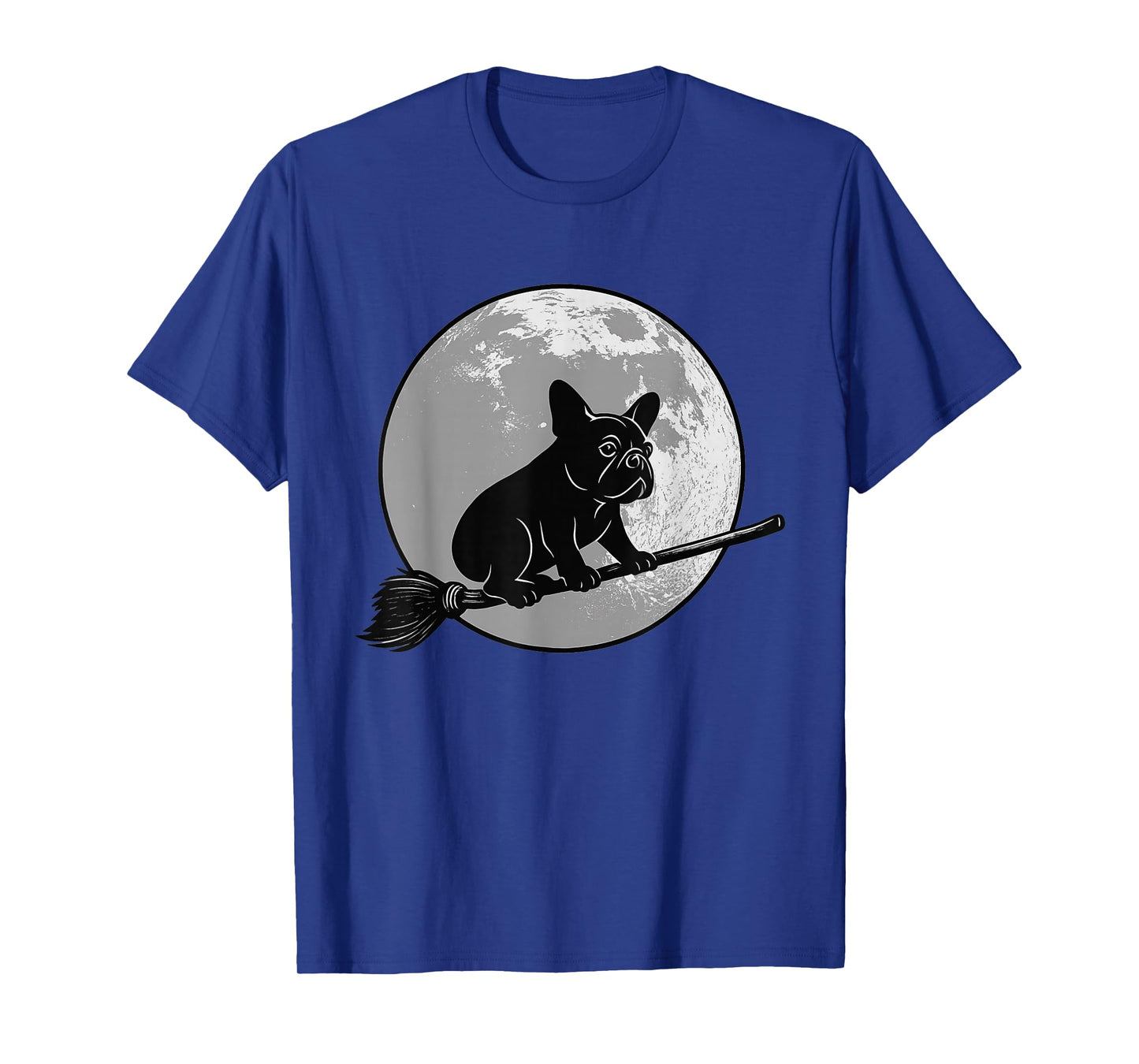 French Bulldog Halloween for Dog Lovers – Witch Hat Frenchie T-Shirt
