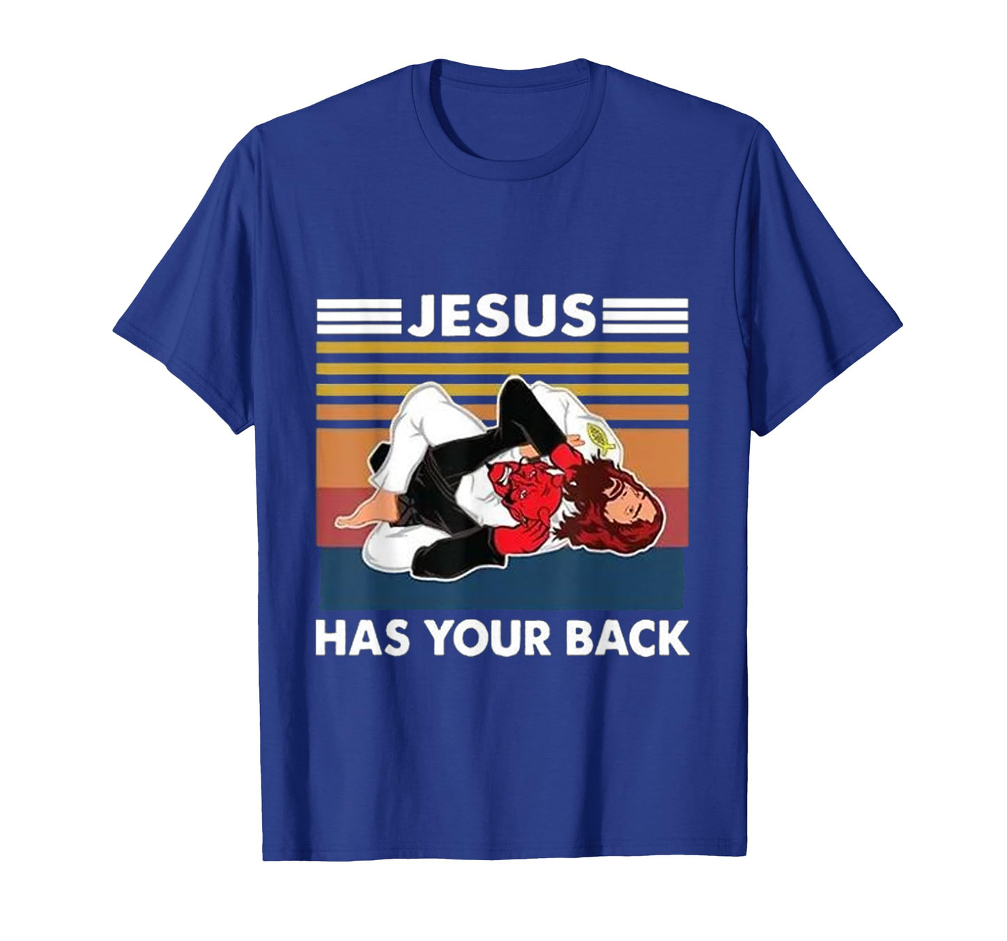 Jesus has your back Karate T-Shirt