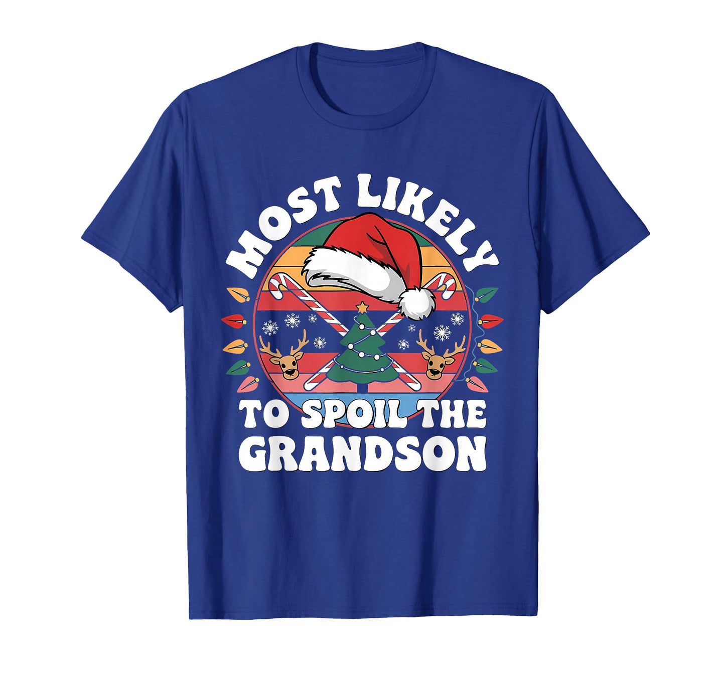 Christmas Party Most Likely to Spoil The Grandchildren Funny T-Shirt