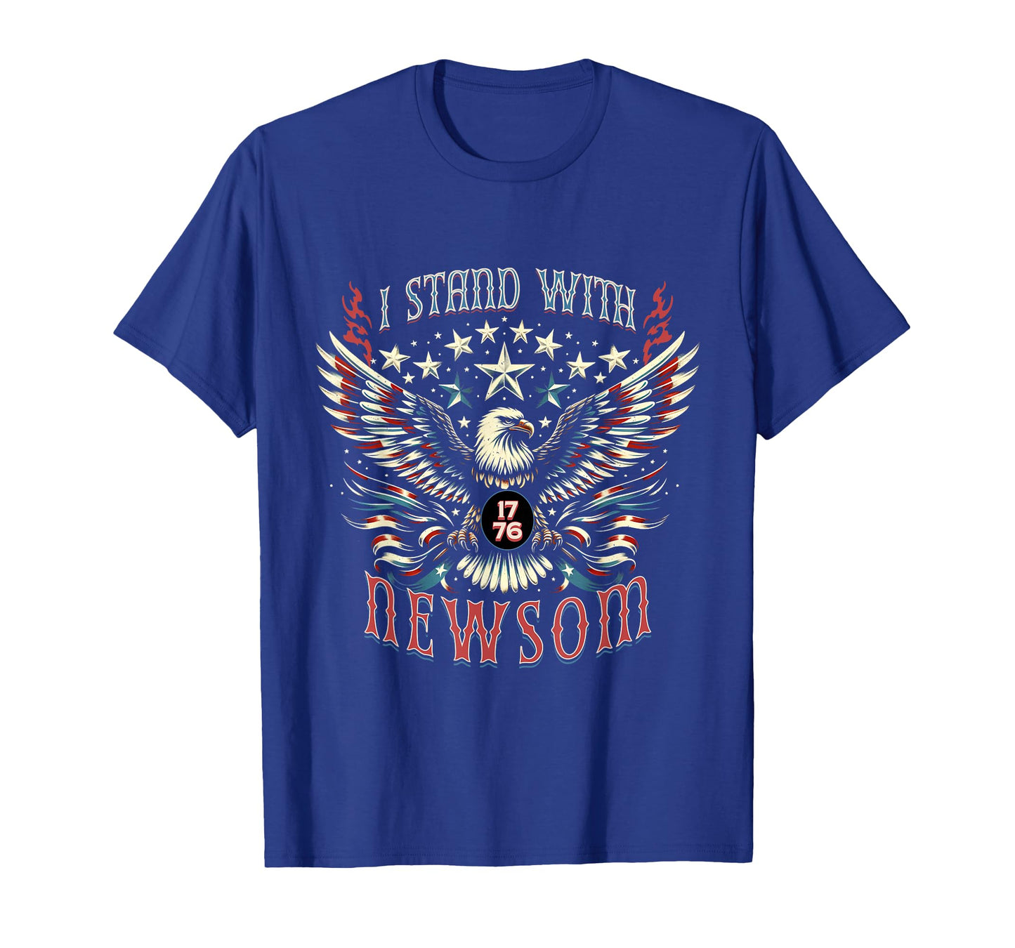 I Stand with Gavin Newsom California Governor Vintage T-Shirt
