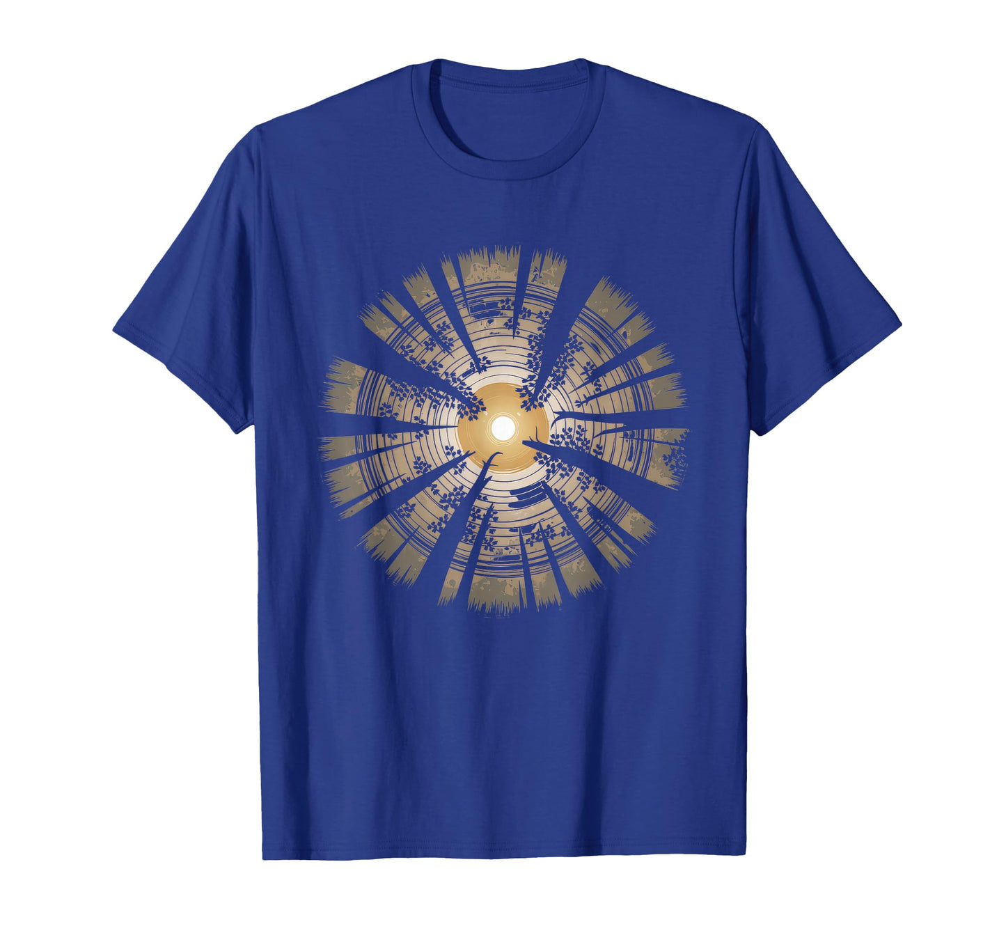 Trees Tshirt Wildlife Nature Vintage Forest Woods Outdoor T-Shirt