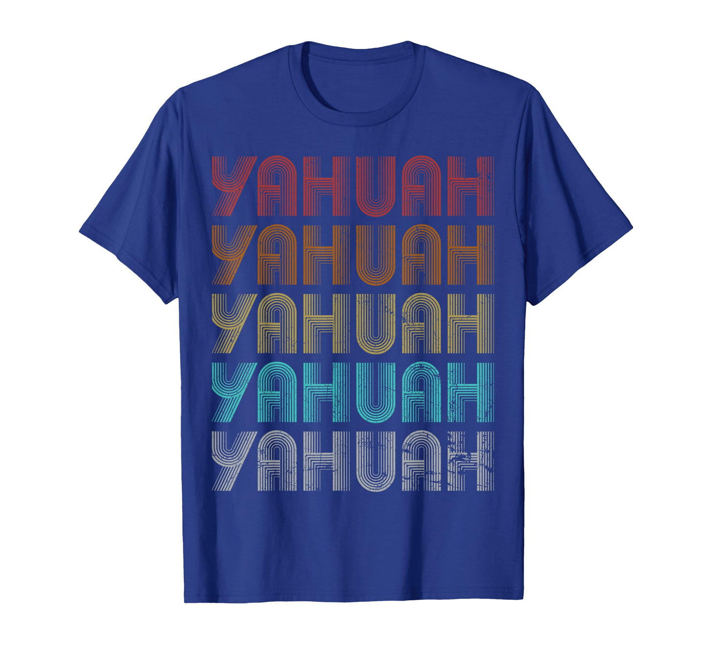 Yahuah Family Name I Love Yahuah Personalized Vintage T-Shirt