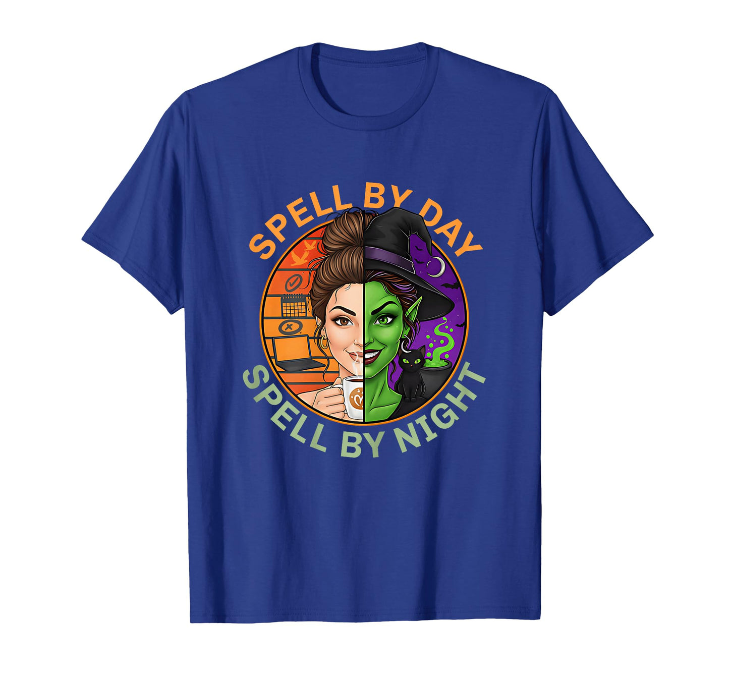 Teachers Halloween s Witch Life Alter Ego s Lady Spellcaster T-Shirt