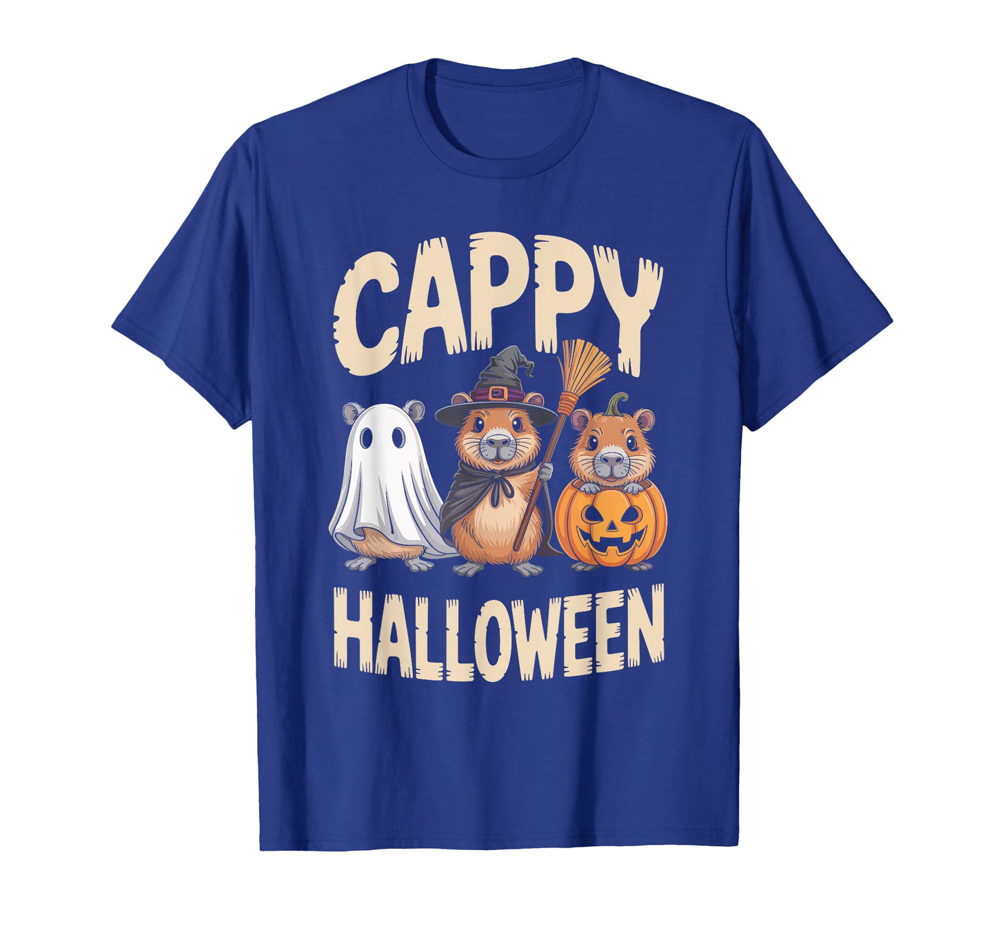 Cappy Halloween Funny Capybara T-Shirt