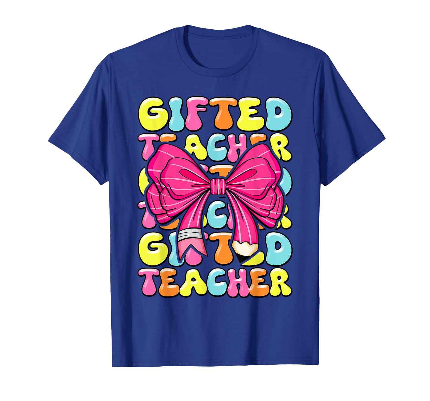 Gifted & Talented Teacher GT Teacher Squad Back to School T-Shirt