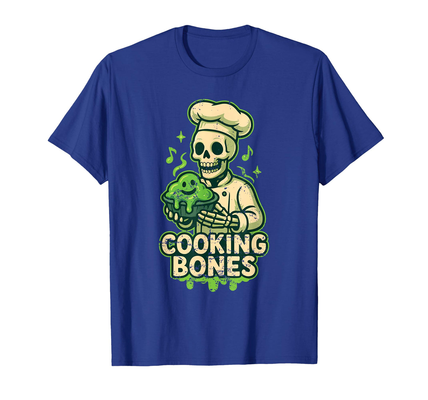 Cooking Bones Skeleton Chef T-Shirt