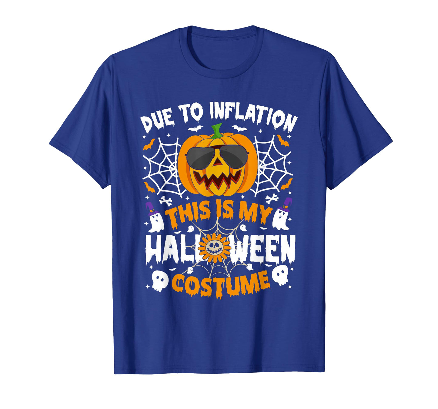 Pumpkin Halloween Costume Men Women Funny Halloween 2025 T-Shirt