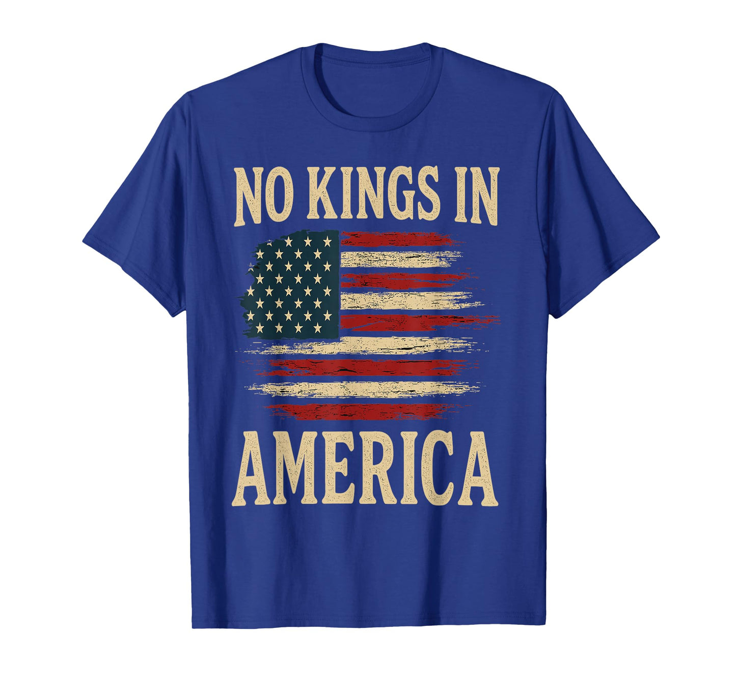 No Kings Vintage Patriotic Freedom Liberty Usa Liberty T-Shirt