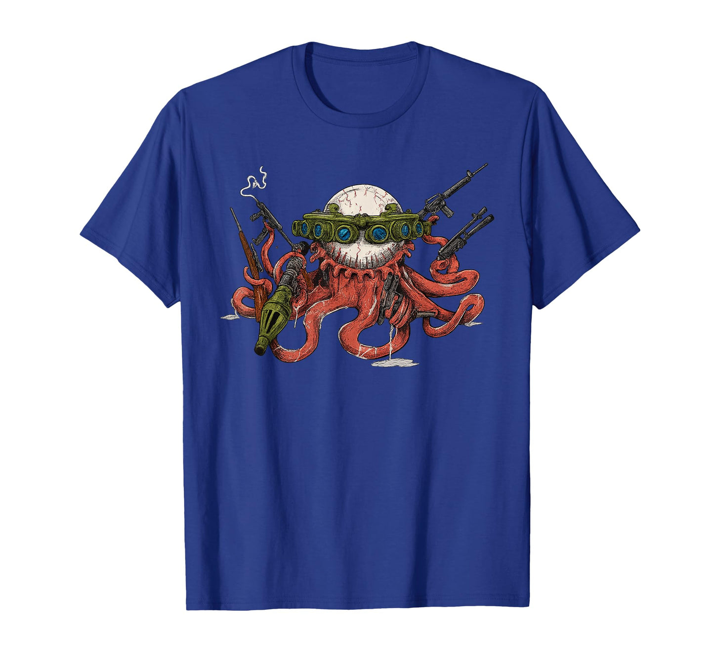 TactOcellus Octopus Monster Dark Fantasy Gaming T-Shirt