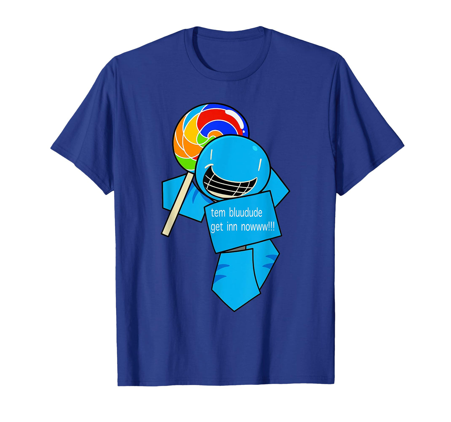 Vintage Tem Bluudude Get In Now tem blue dude T-Shirt