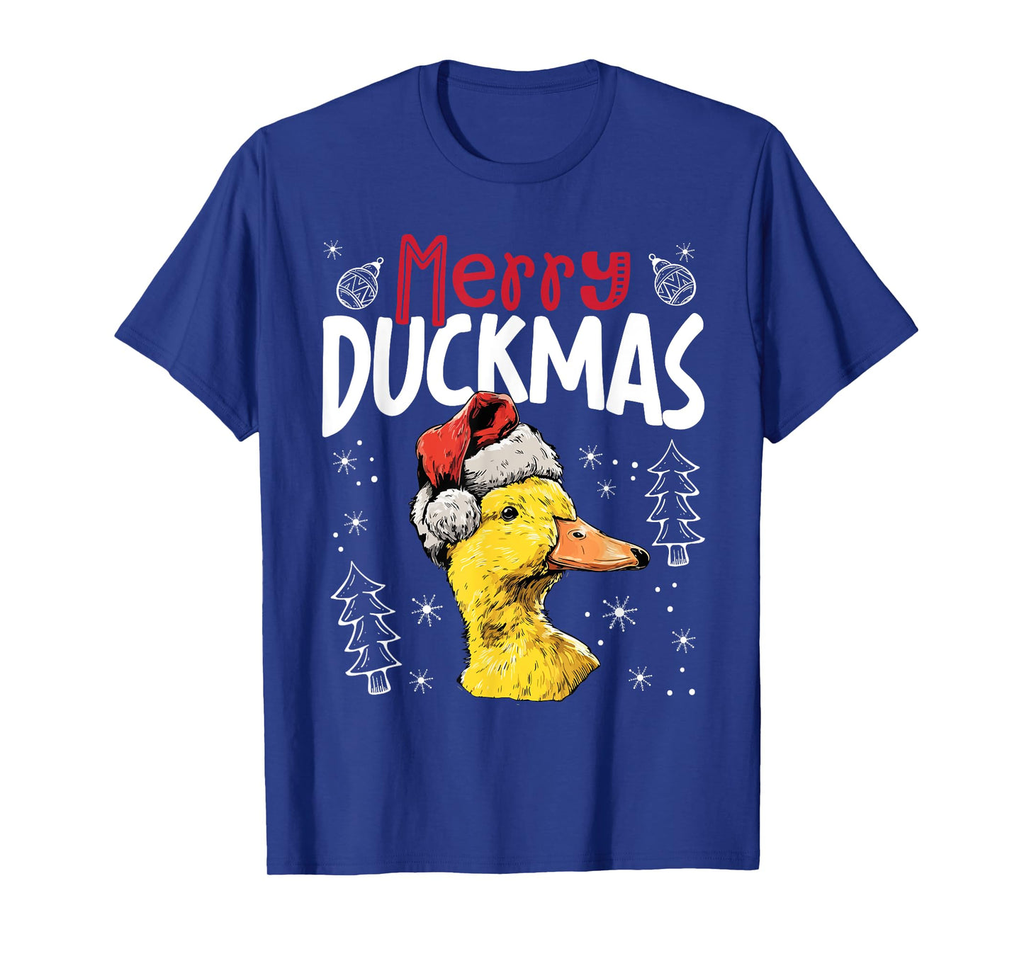 Merry Duckmas Funny Christmas Duck T-Shirt